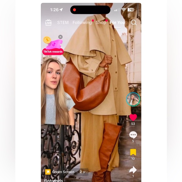 The vintage cape coat shoulder detail trending winter 2024 rust color overcoat - Picture 6 of 17